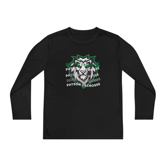 Youth Payson Lacrosse Sport-Tek Performance Long Sleeve Shirt