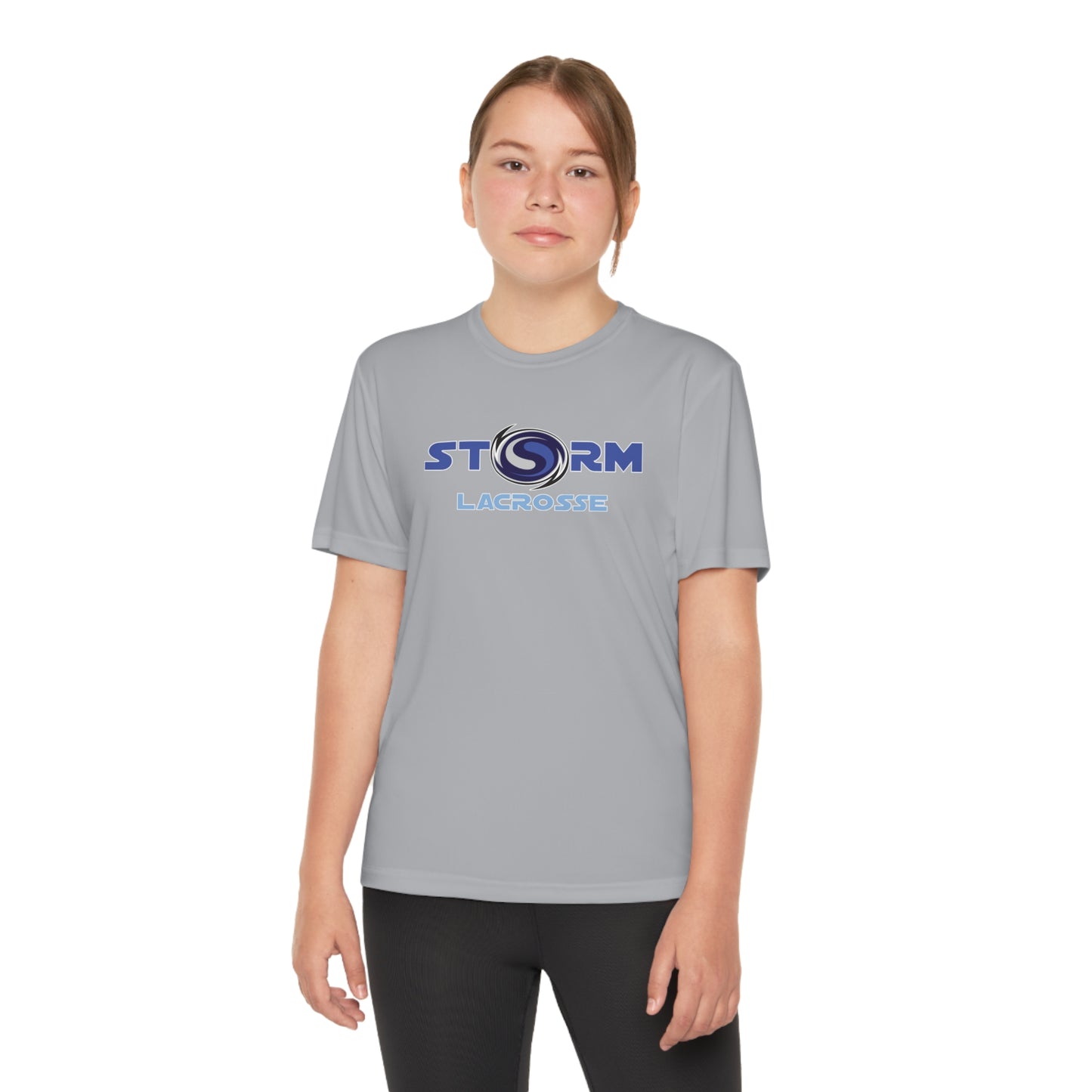 Youth Storm Lacrosse Sport-Tek Performance Tee