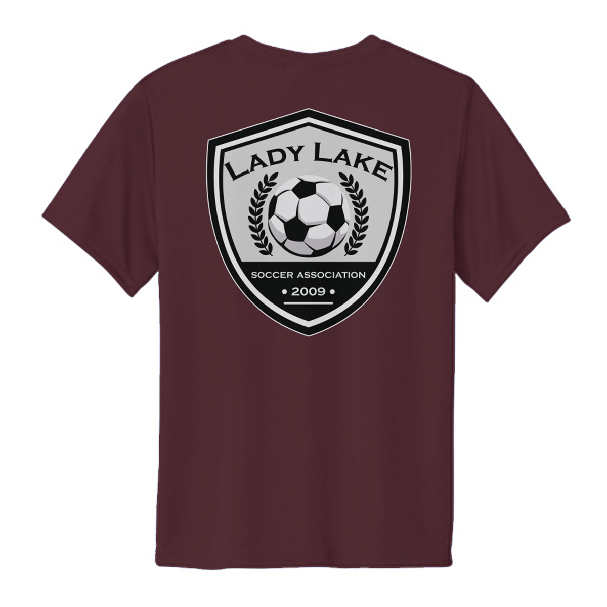 Youth Lady Lake Soccer Association Performance T-Shirt