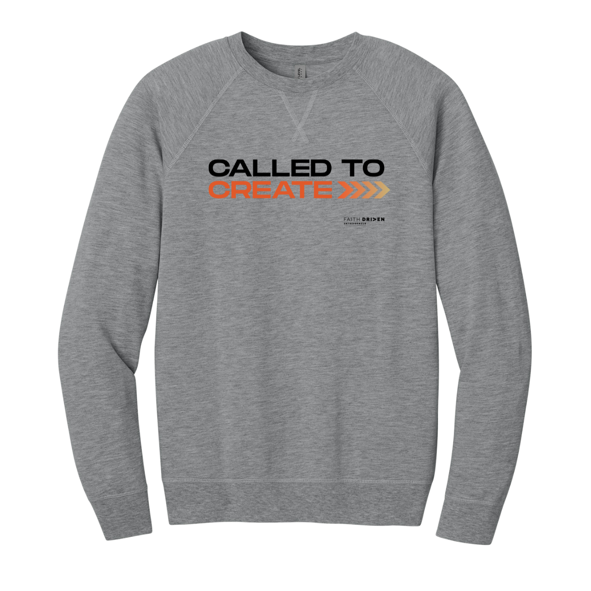 Adult Next Level Lightweight Crewneck - Create (B)