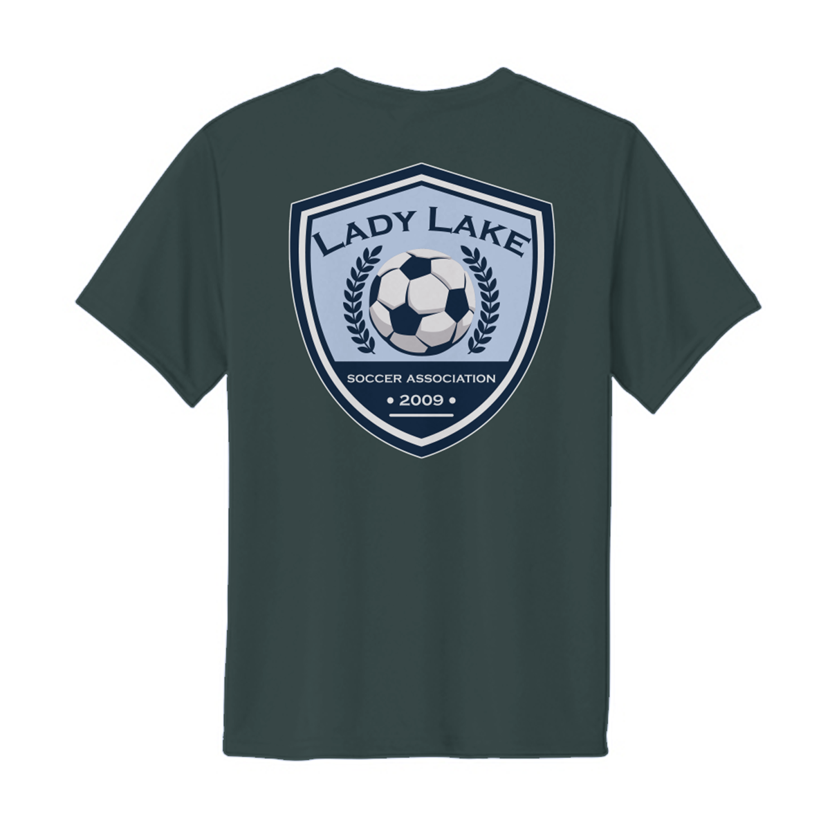Youth Lady Lake Soccer Association Performance T-Shirt