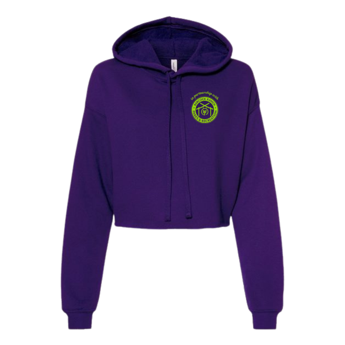Women's Caloosa Reapers Bella + Canvas Cropped Hoodie