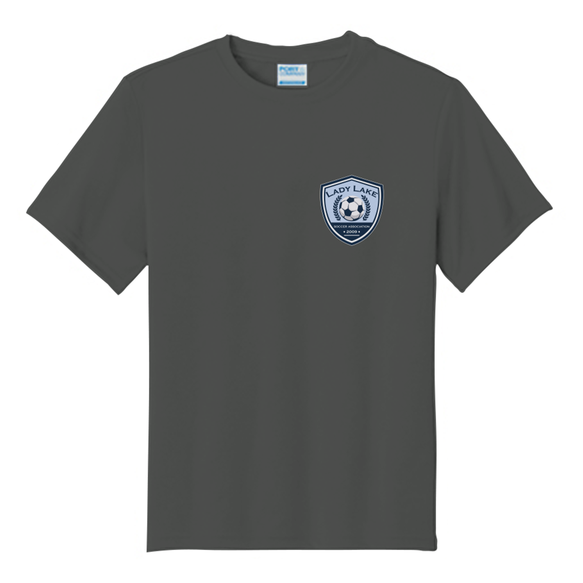 Youth Lady Lake Soccer Association Performance T-Shirt