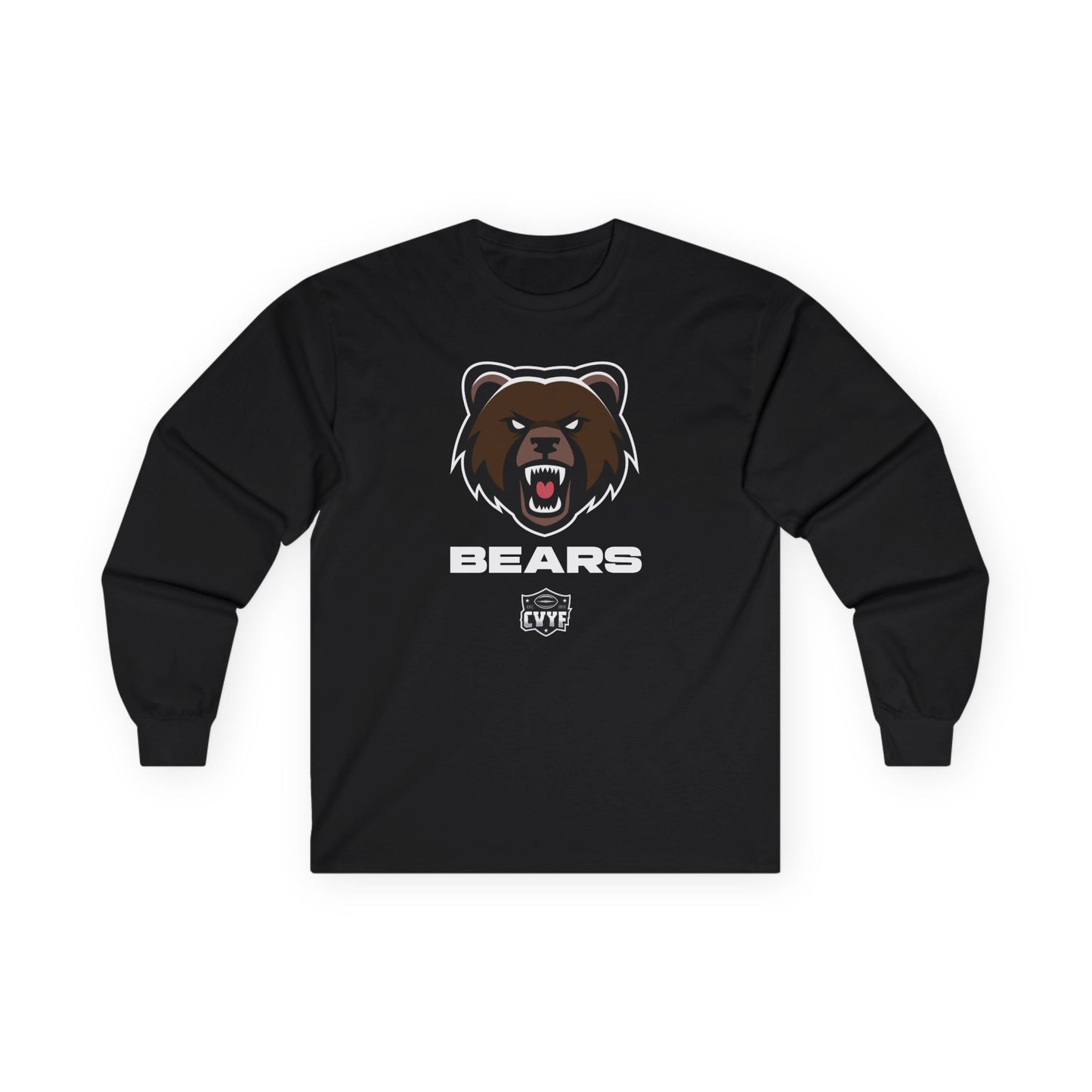 Adult Bears Gildan Ultra Cotton Long Sleeve