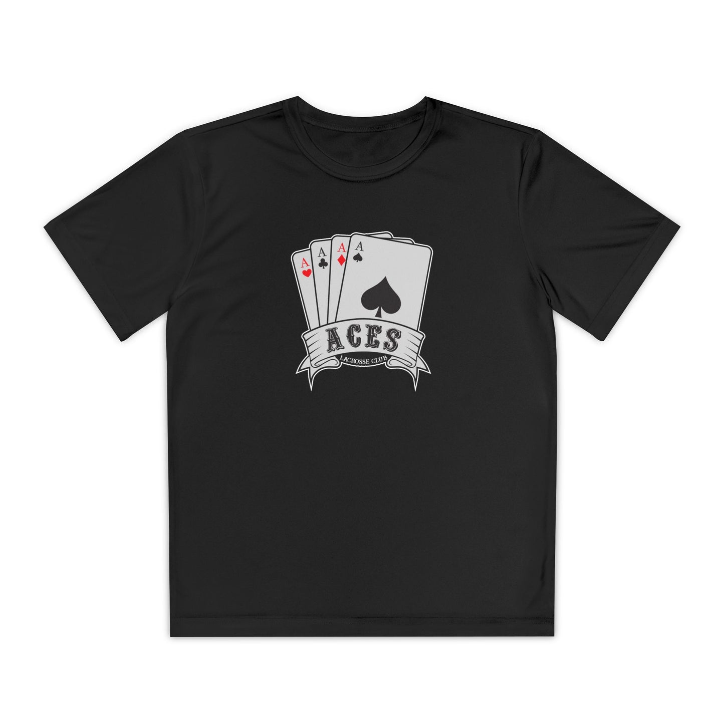 Youth Aces Lacrosse Sport-Tek Performance Tee