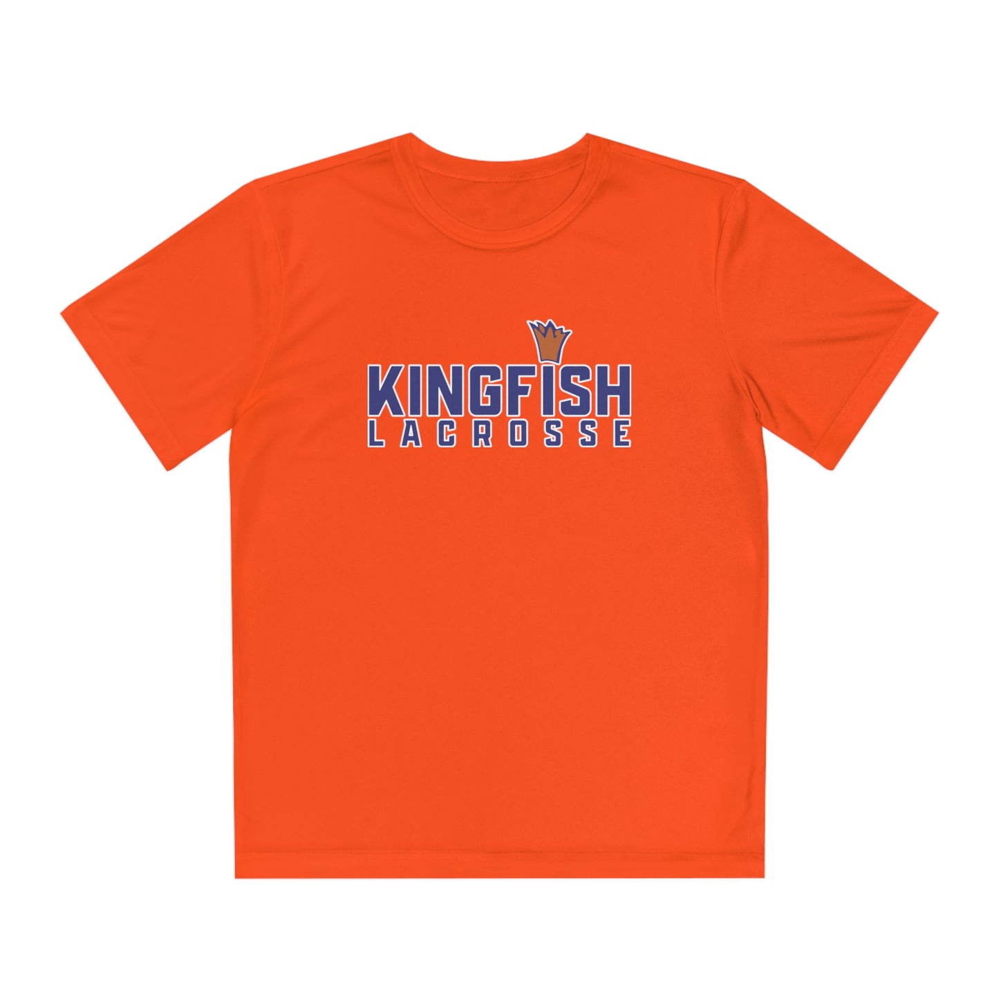 Youth Kingfish Lacrosse Sport-Tek Performance T-shirt