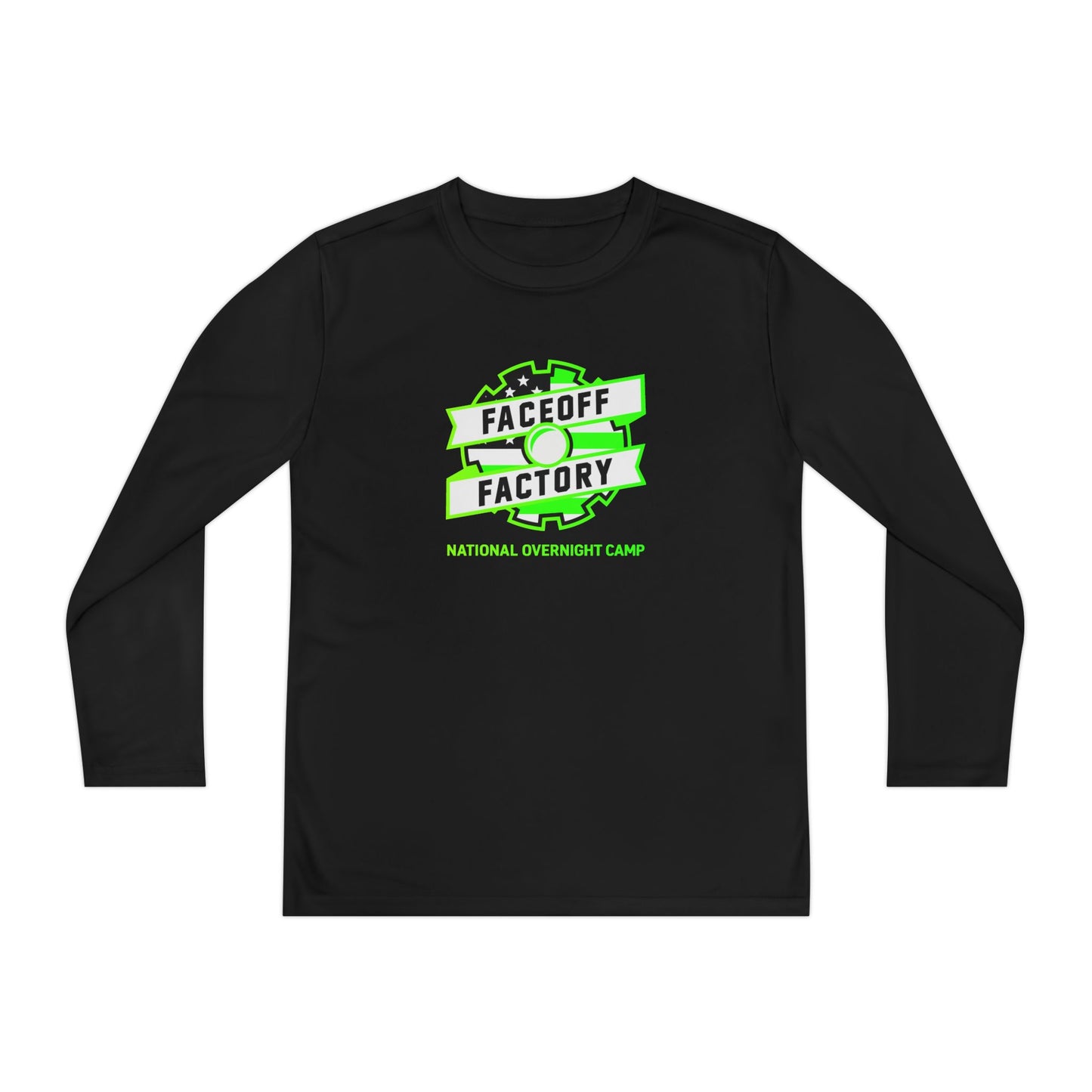 Youth National Overnight Camp Sport-Tek Performance Long Sleeve Shirt