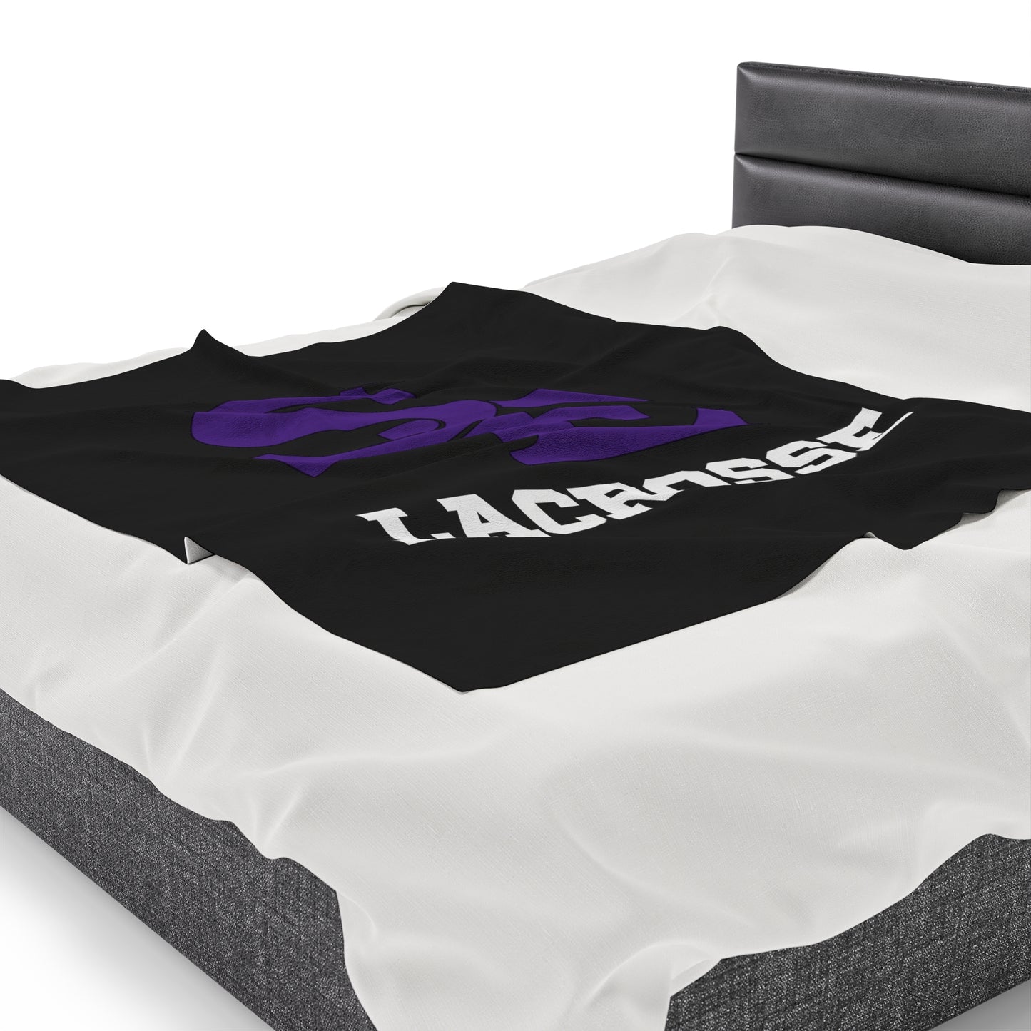 SE Lacrosse Velveteen Plush Blanket