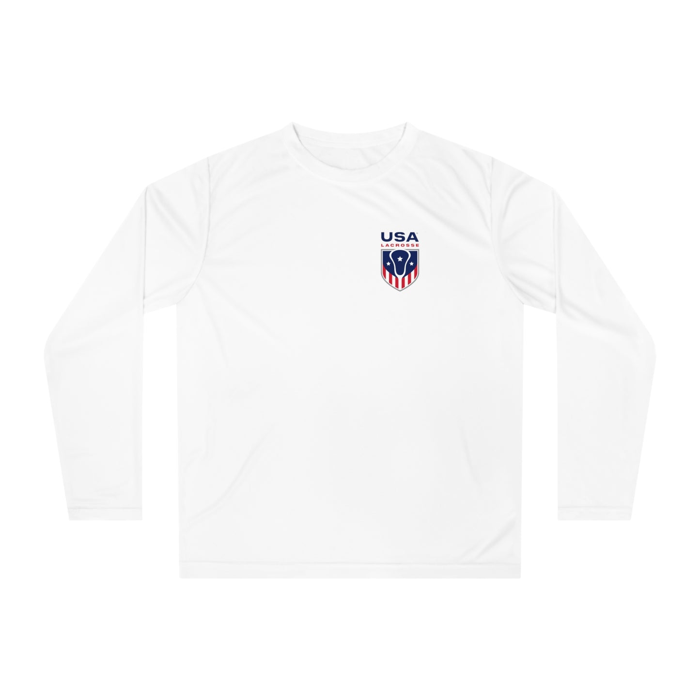 Adult Bellevue Lacrosse Team 365 Long Sleeve Shirt