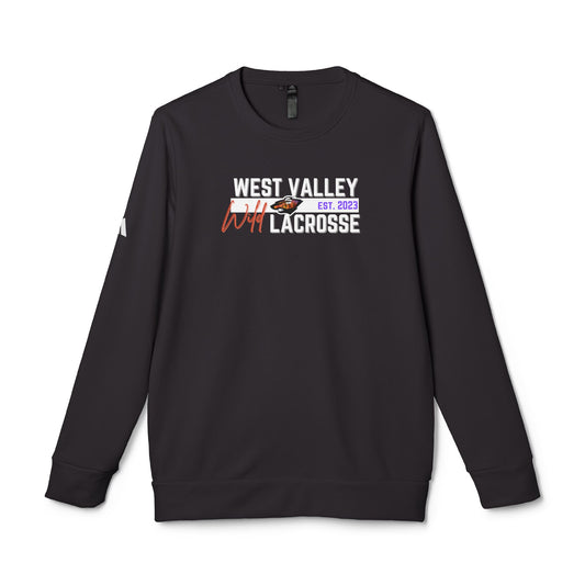 Adult WVW Lacrosse Adidas Fleece Crewneck Sweatshirt