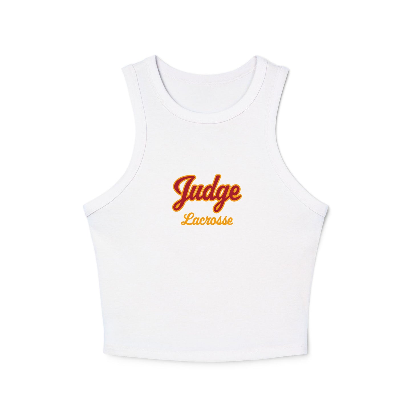 Women's Judge Lax Micro Rib Racer Tank Top