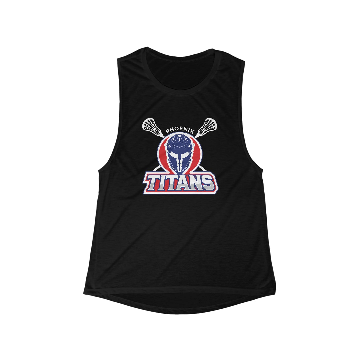 Women's Phoenix Lacrosse Bella + Canvas Flowy Scoop Sport Tank