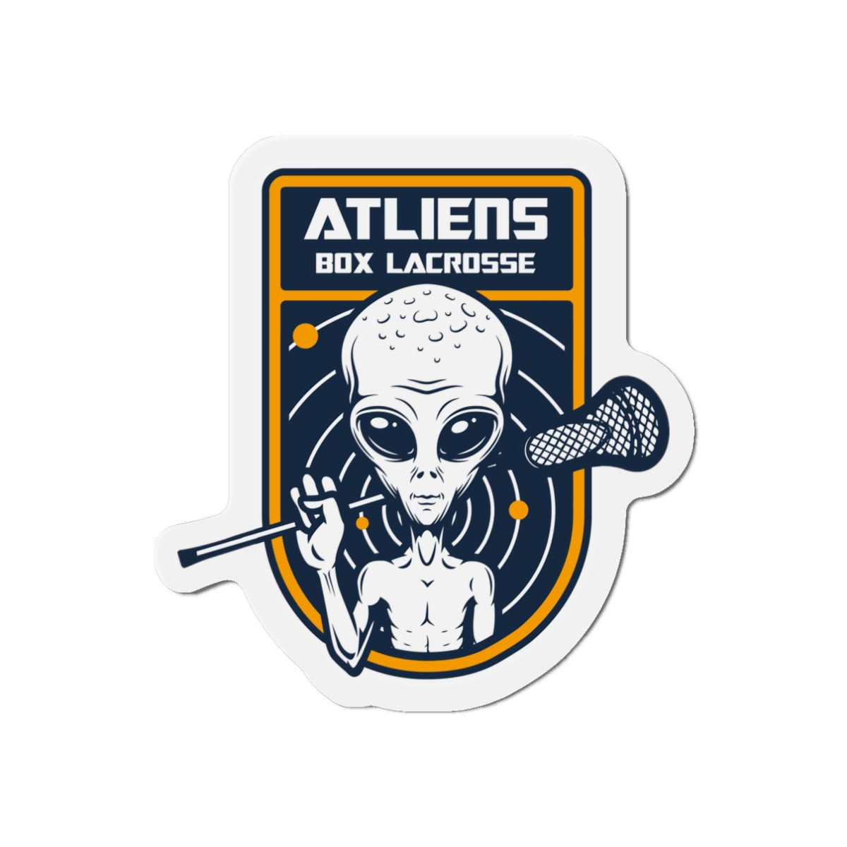 ATLiens Die-Cut Magnet