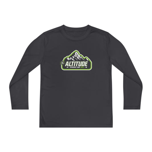 Youth Altitude Overnight Camp Sport-Tek Performance Long Sleeve Shirt
