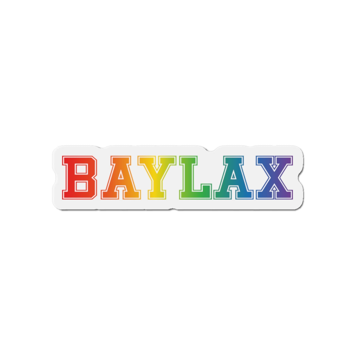 BayLax Die-Cut Magnet