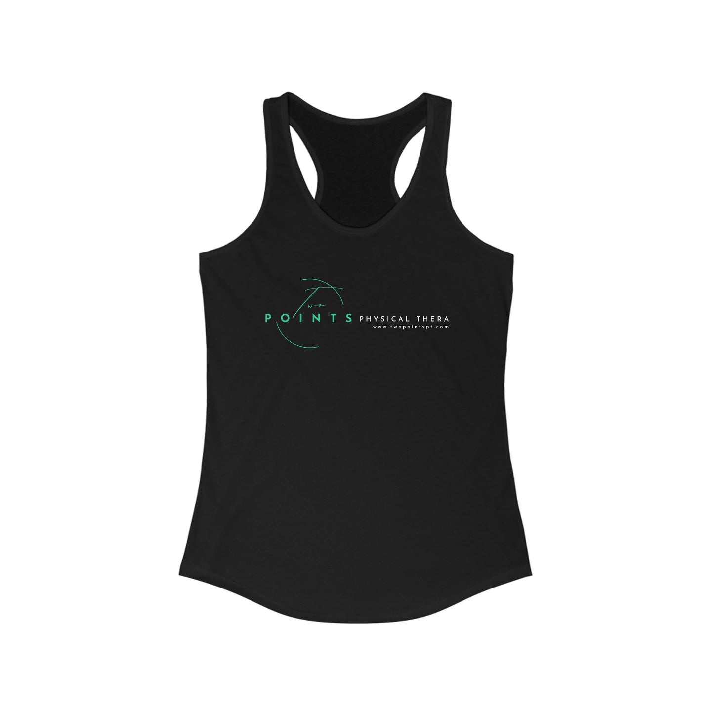 Women's Two Points Physical Therapy Next Level Racerback Tank