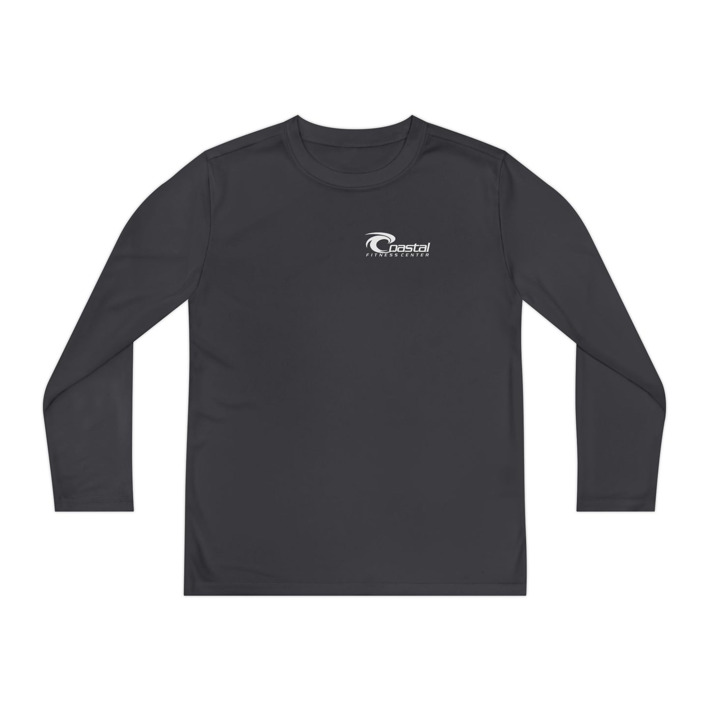 Youth Coastal Fitness Center Sport-Tek Long Sleeve Competitor Tee