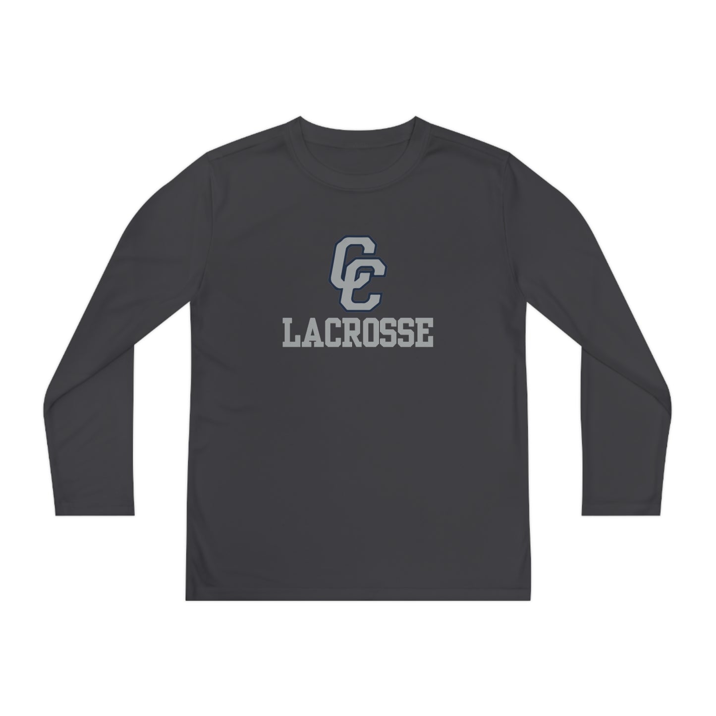 Youth Corner Canyon Lacrosse Sport-Tek Performance Long Sleeve Shirt