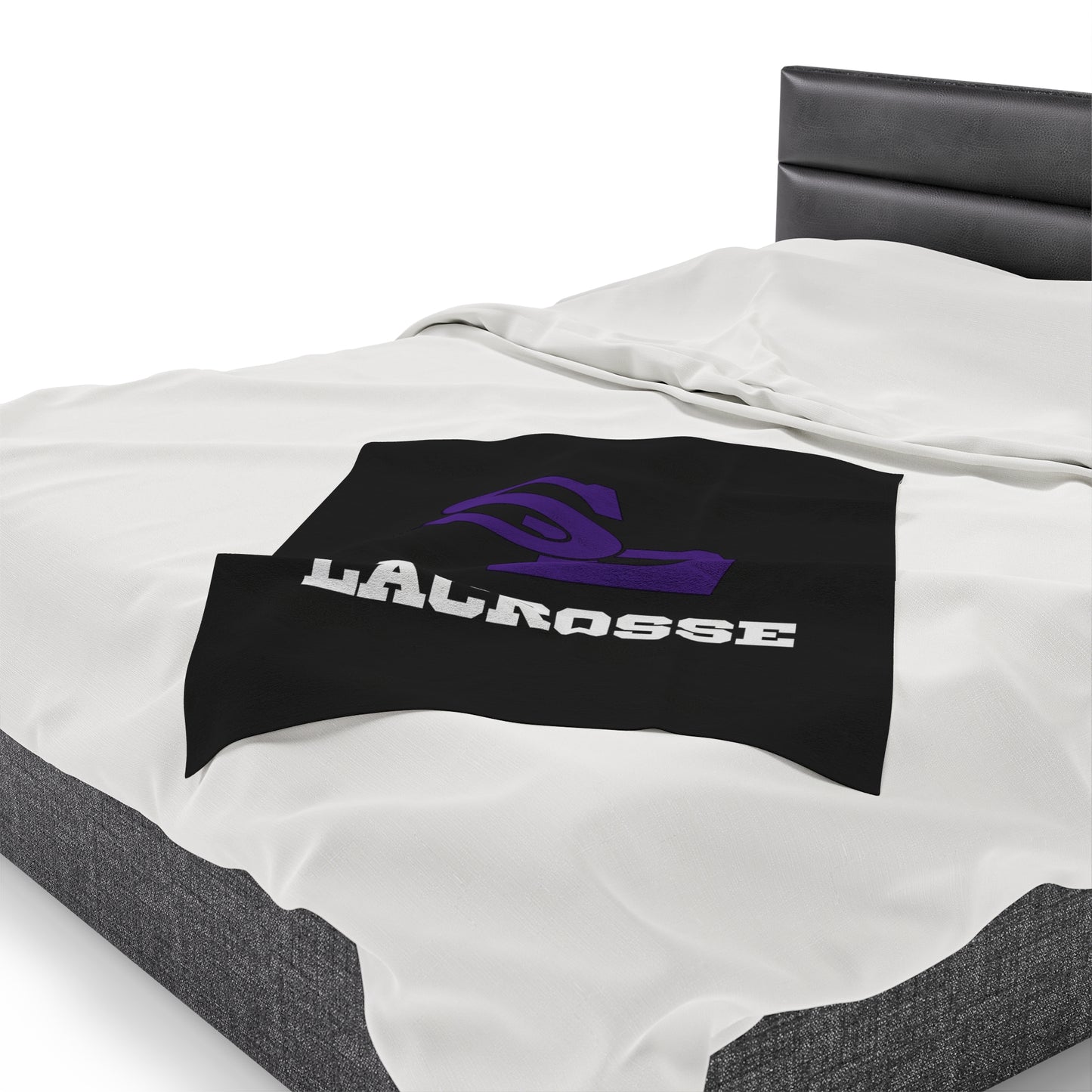 SE Lacrosse Velveteen Plush Blanket