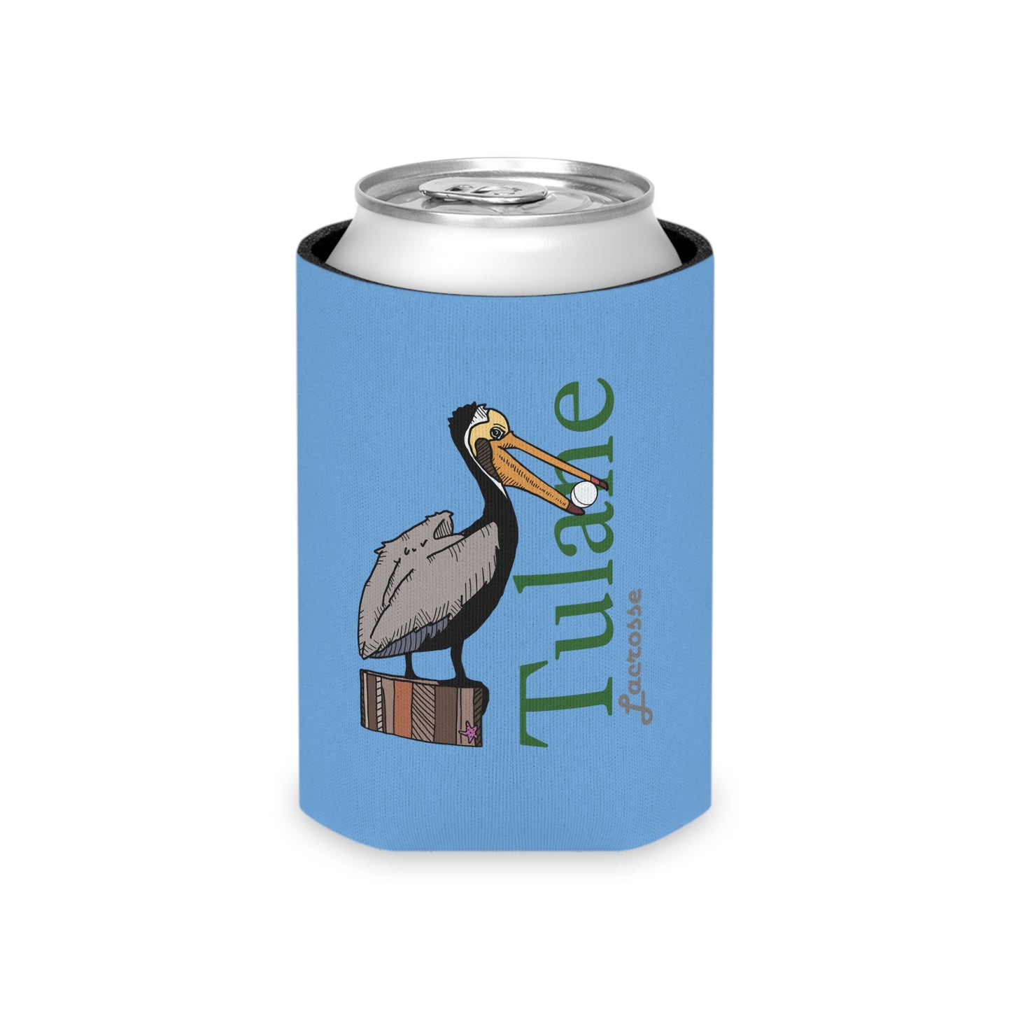 Tulane Lacrosse Can Cooler (3-Pack)