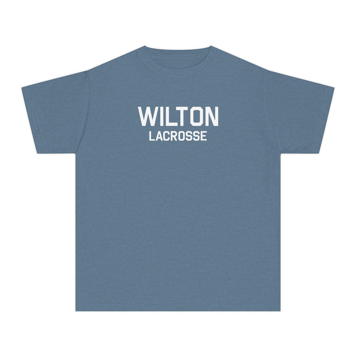 Youth Wilton Lacrosse Comfort Colors Garment Dyed T-Shirt