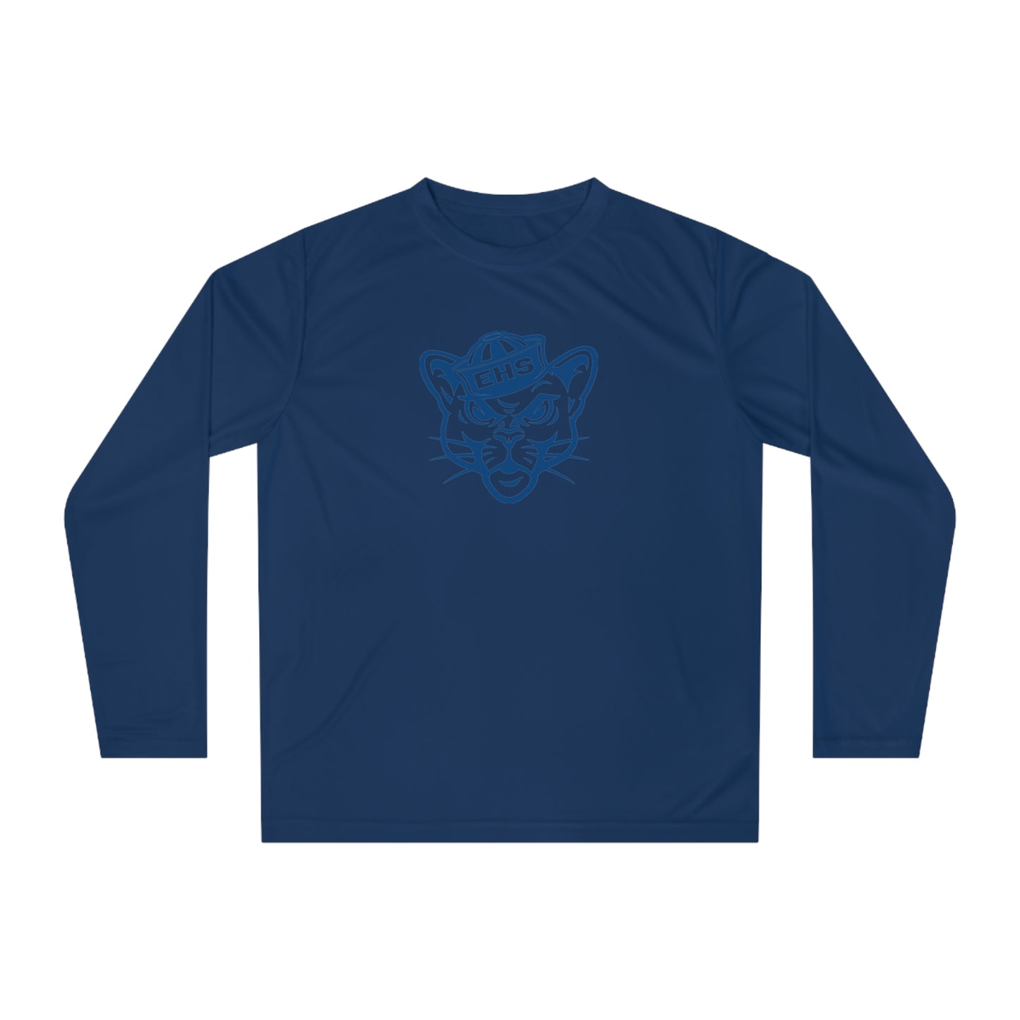 Adult Evergreen Cougars Lacrosse Team 365 Performance Long Sleeve Shirt