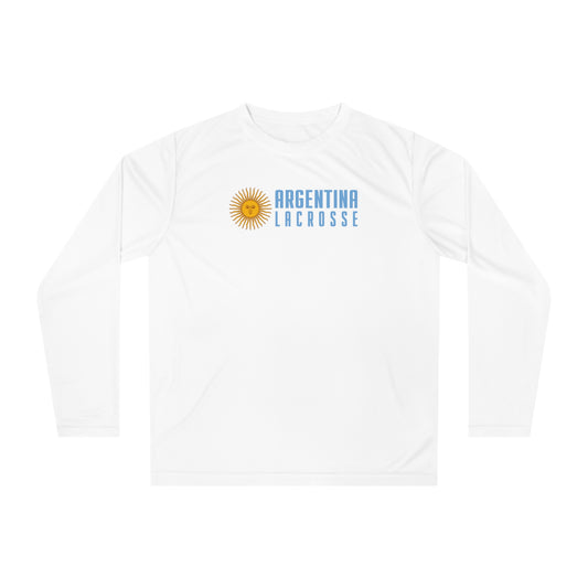 Adult Argentina Lacrosse Team 365 Performance Long Sleeve Shirt