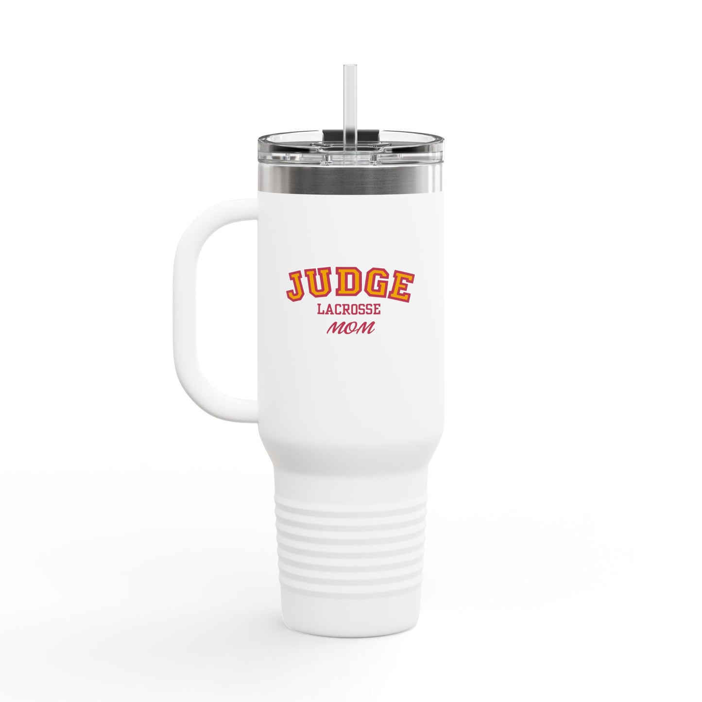 Judge Lacrosse Insulated Travel Mug (40oz) - Mom