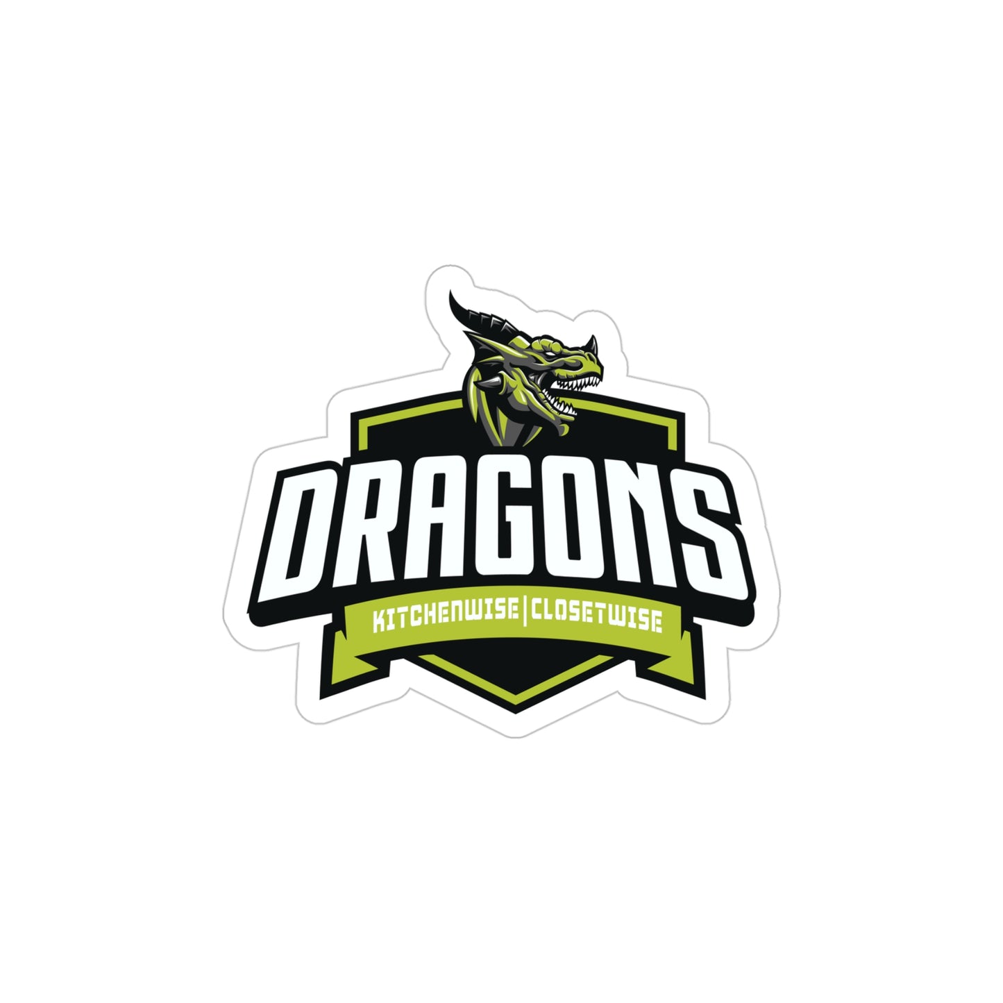 Dragons Die-Cut Outdoor Sticker