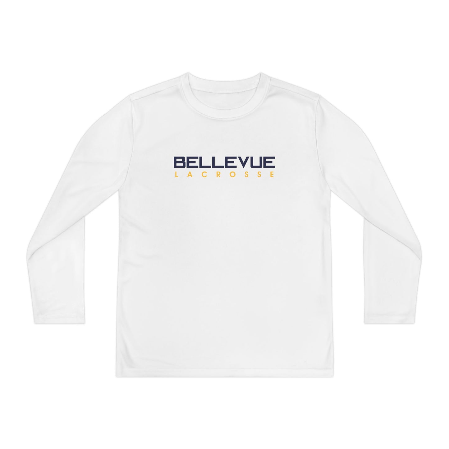 Youth Bellevue Lacrosse Sport-Tek Performance Long Sleeve