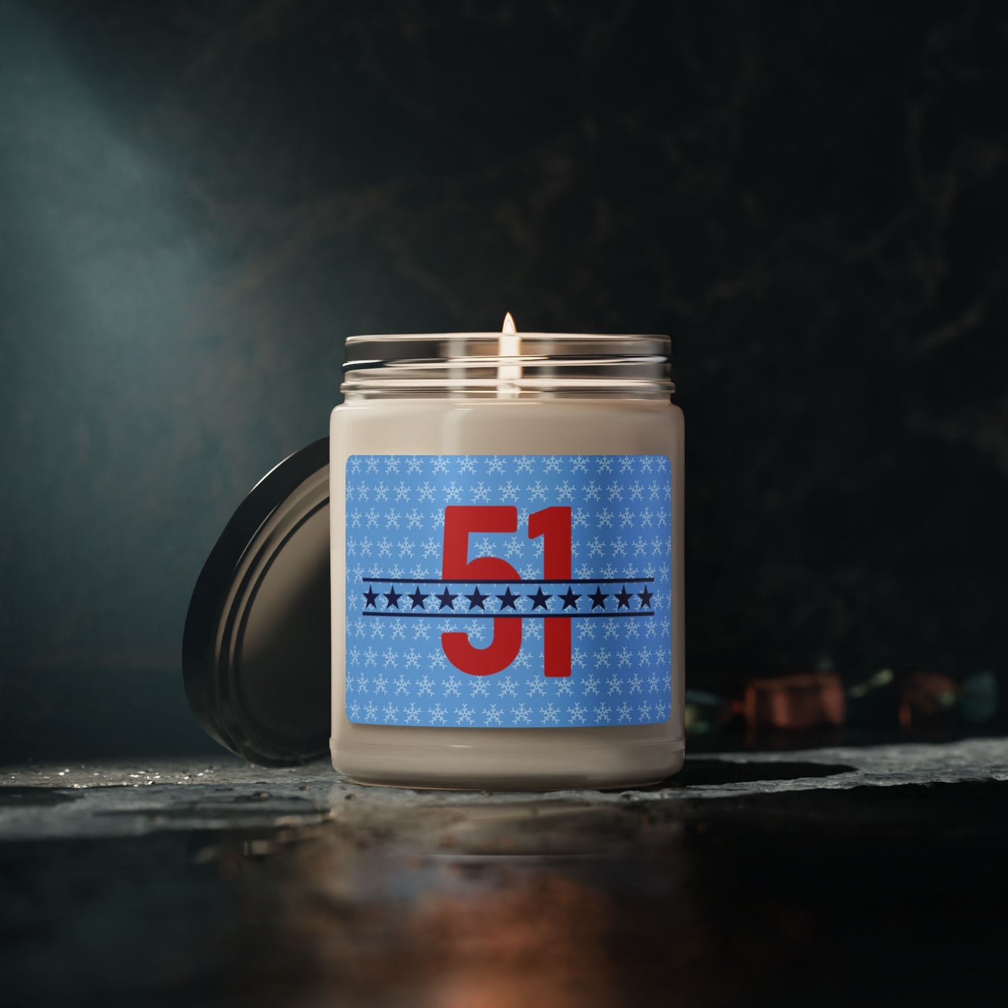 51 Stars Scented Soy Candle, 9oz