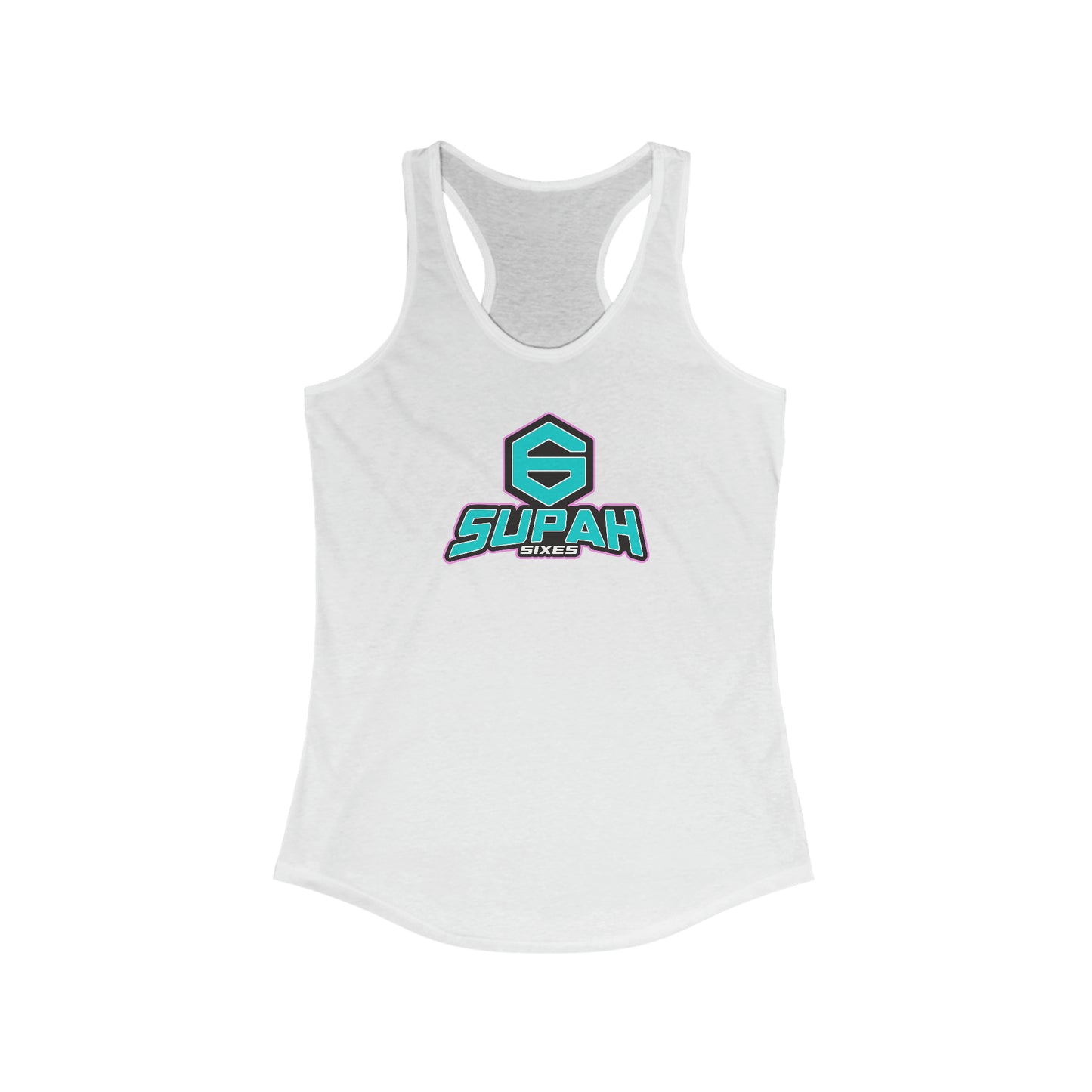Women's Supah Sixes Next Level Racerback Tank