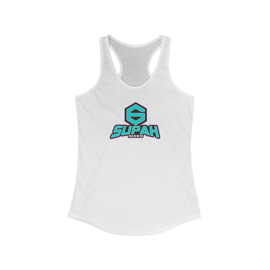 Women's Supah Sixes Next Level Racerback Tank