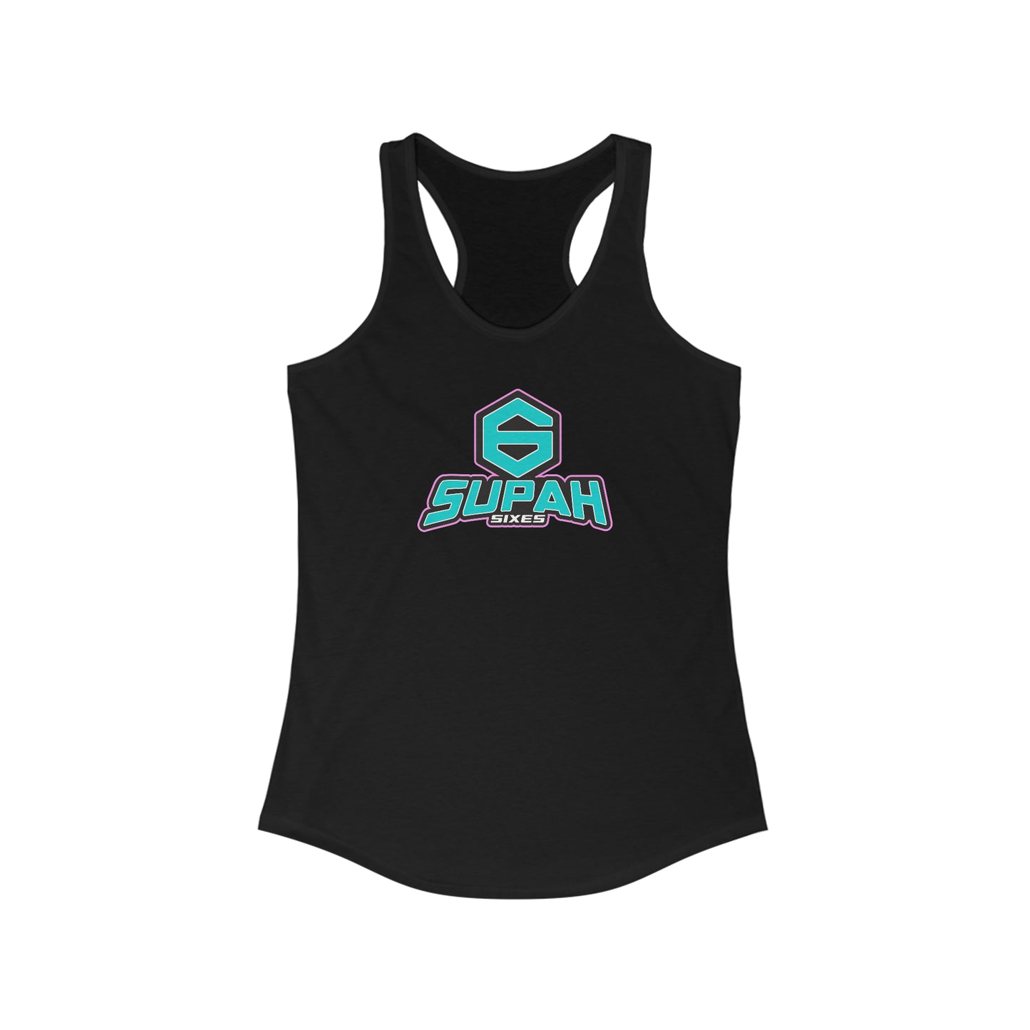 Women's Supah Sixes Next Level Racerback Tank