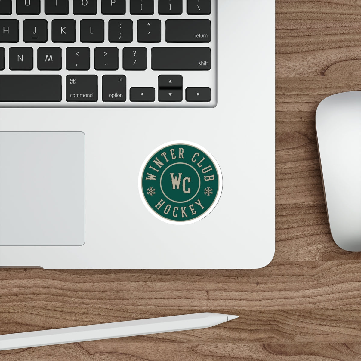Winter Club Die-Cut Sticker