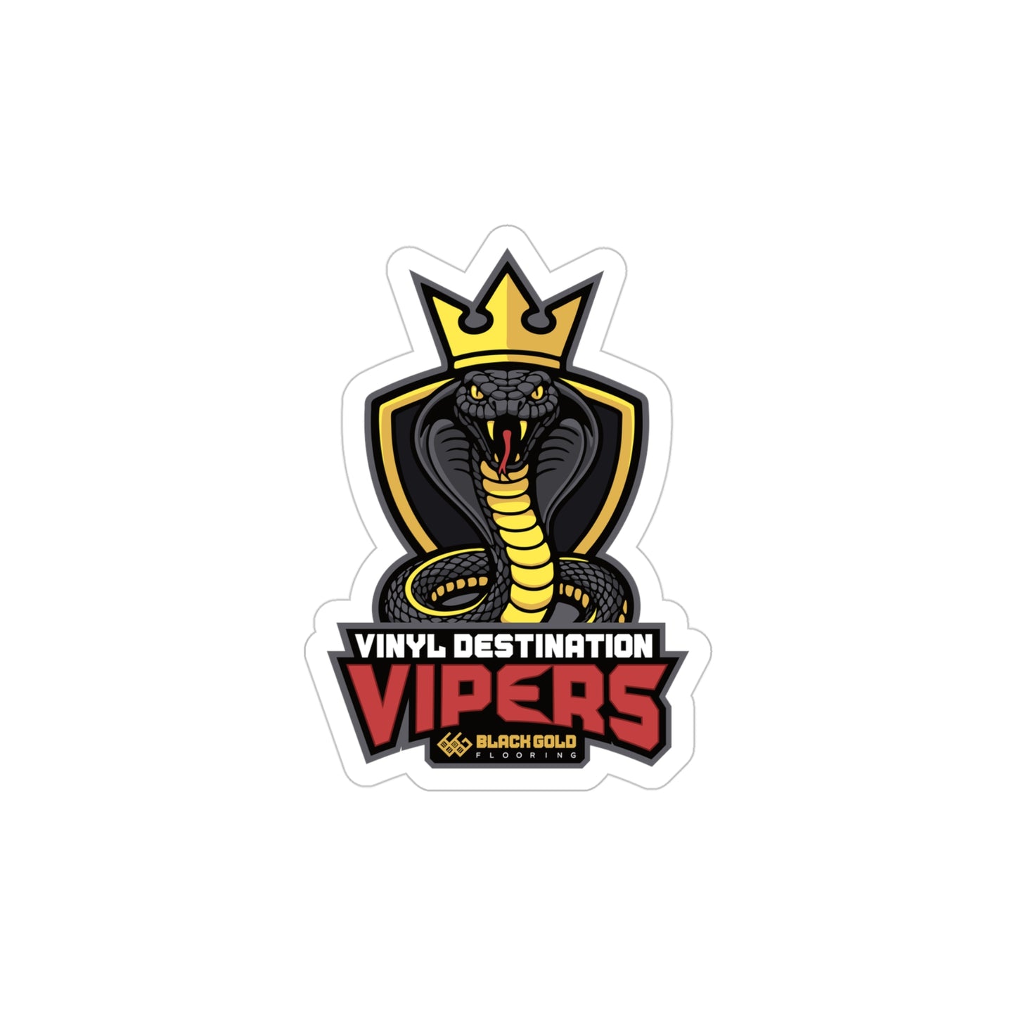 Vipers Die-Cut Outdoor Sticker
