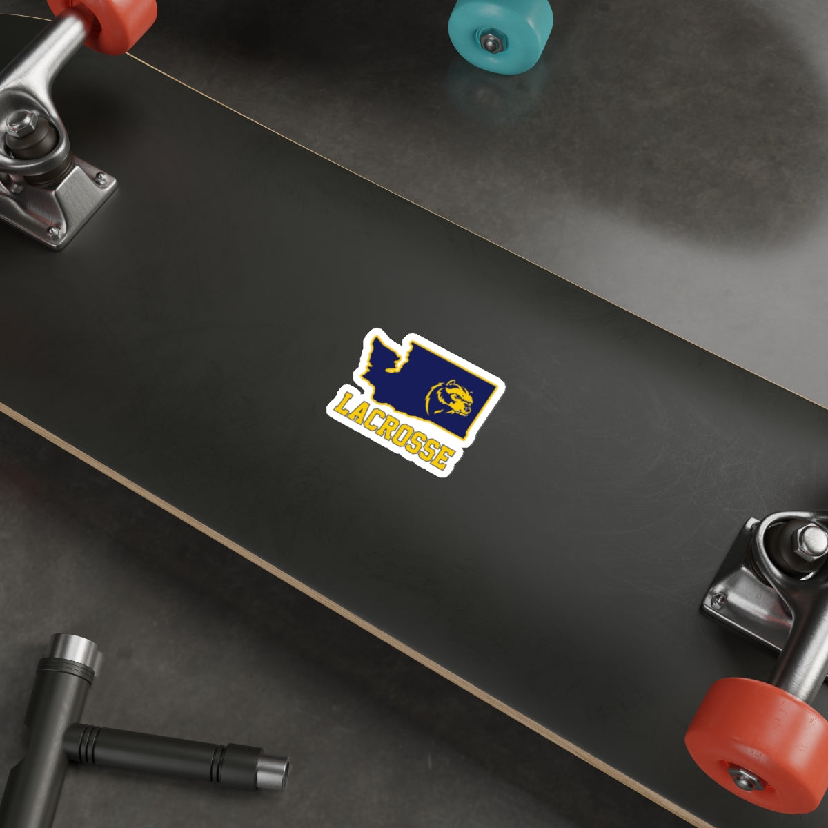 Bellevue Lacrosse Die-Cut Outdoor Sticker (3"x3")