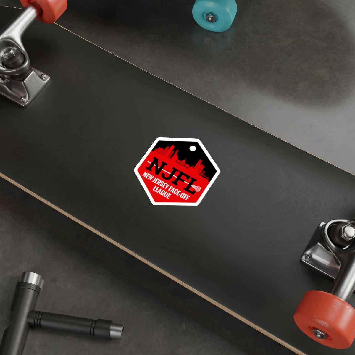 NJFL Die-Cut Sticker