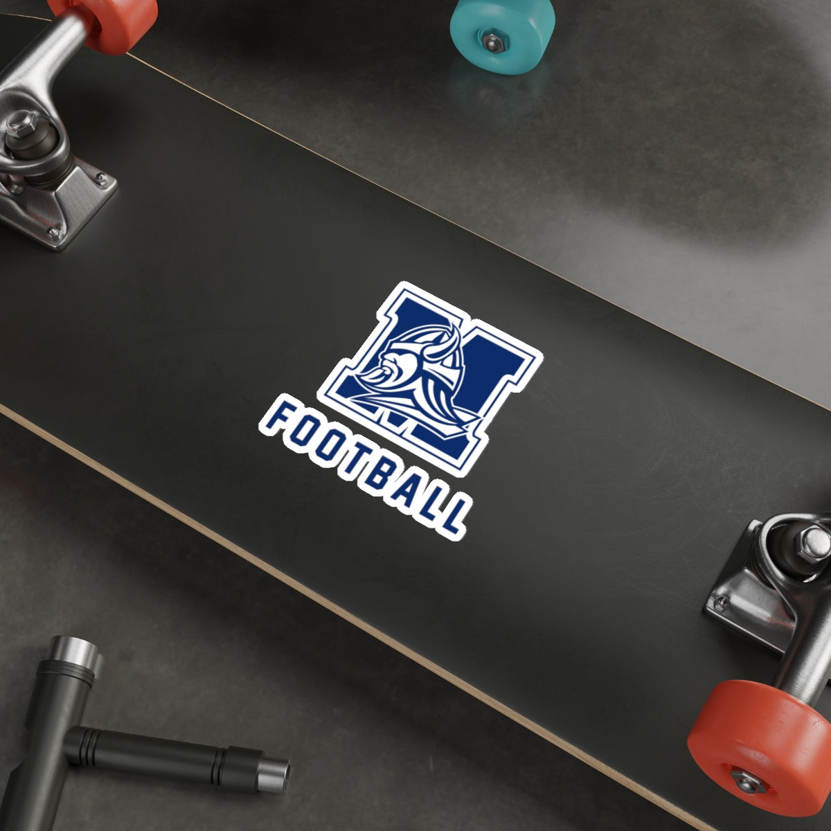Maclay Football Die Cut Stickers