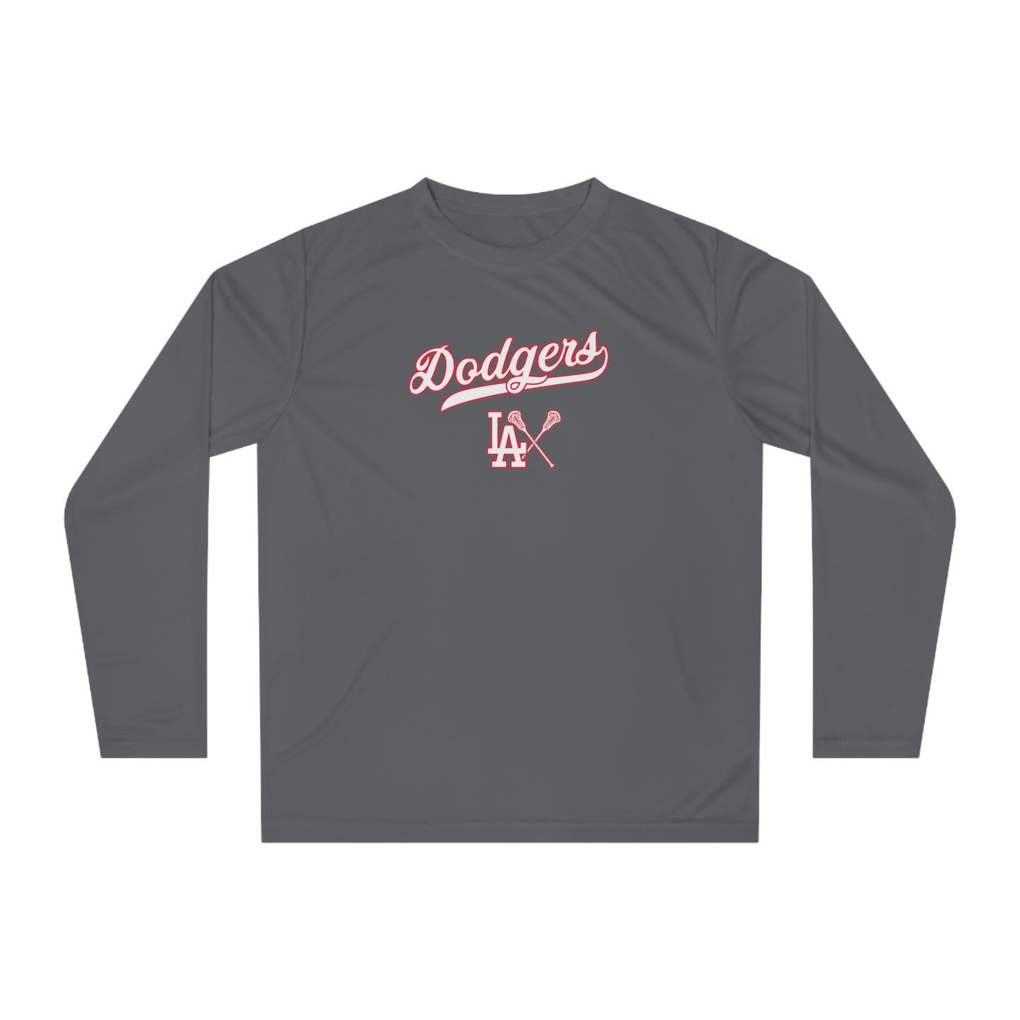Adult Dodgers Team 365 Performance Long Sleeve