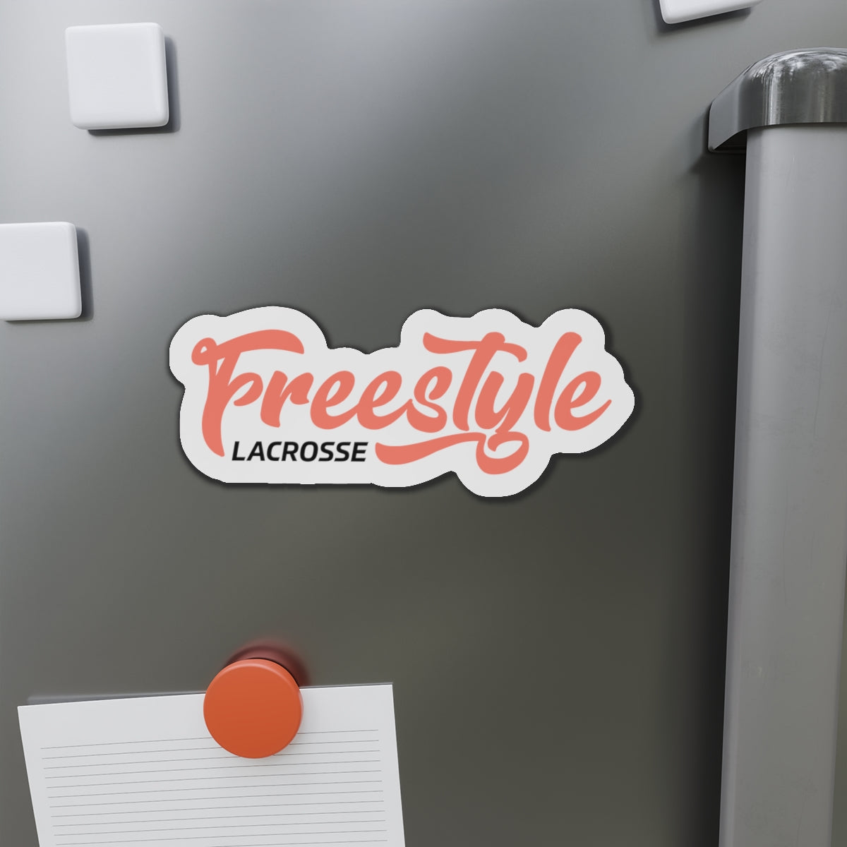 Freestyle Lacrosse Magnet