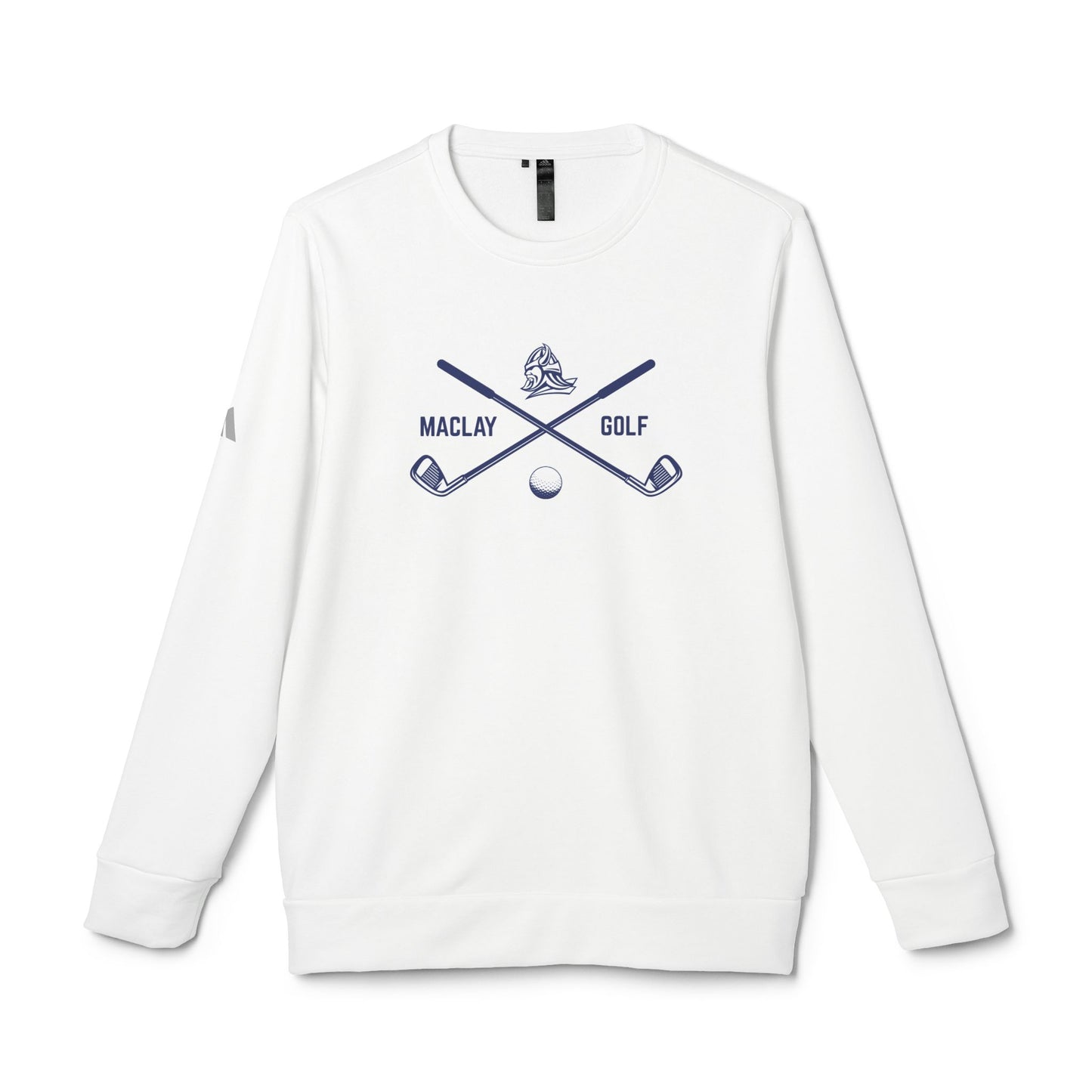 Adult Maclay Golf Adidas Fleece Crewneck