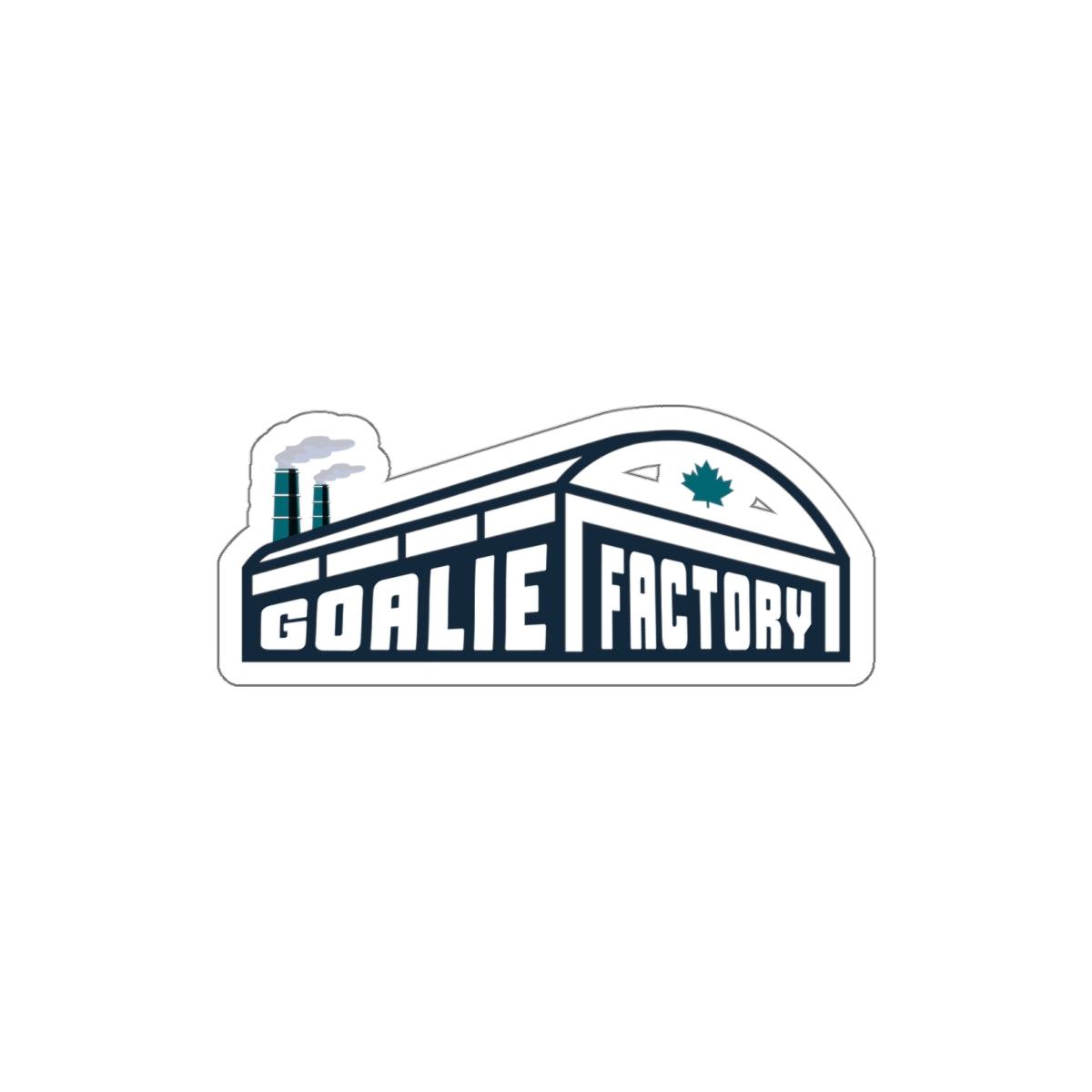 Goalie Factory Die-Cut Sticker