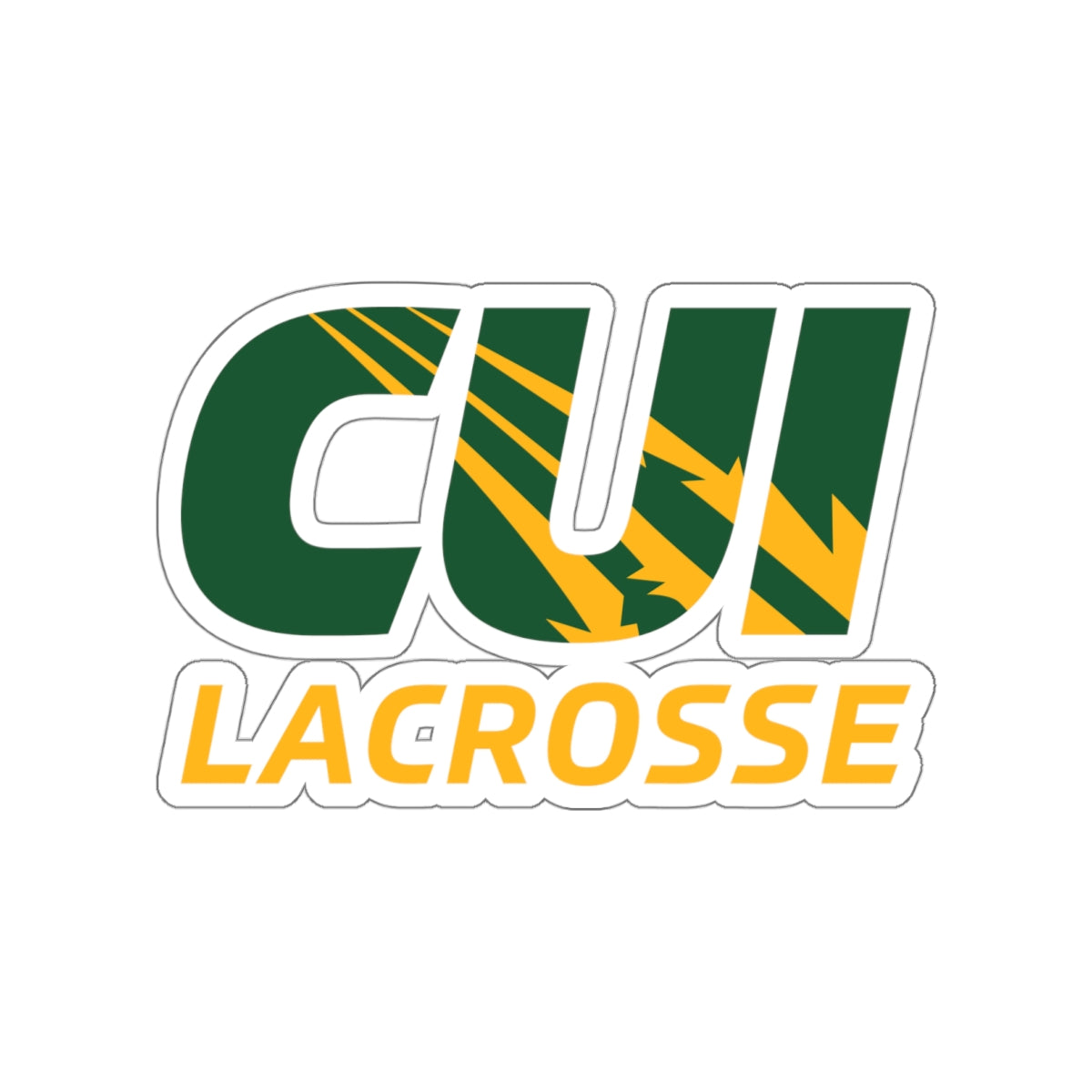 CUI Lacrosse Die-Cut Stickers