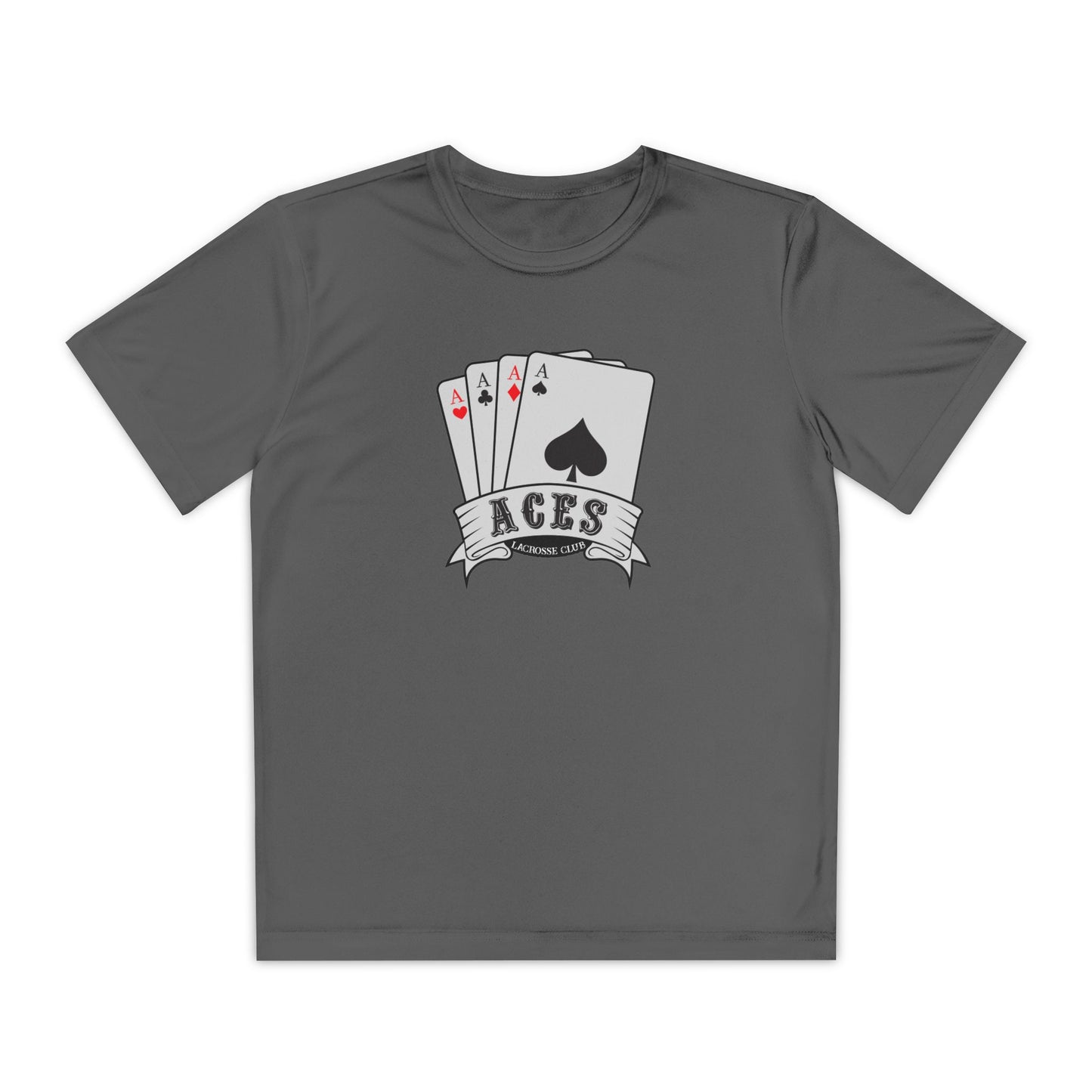 Youth Aces Lacrosse Sport-Tek Performance Tee