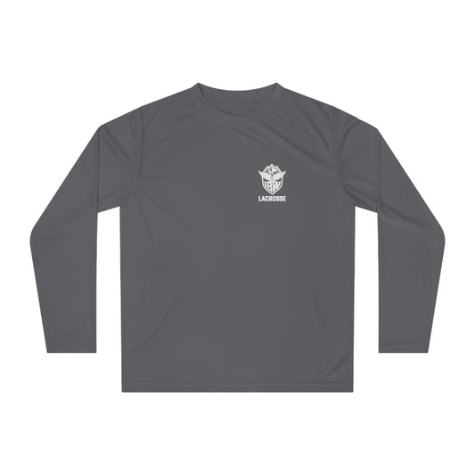 Adult Ida B. Wells Lacrosse Team 365 Performance Long Sleeve Shirt