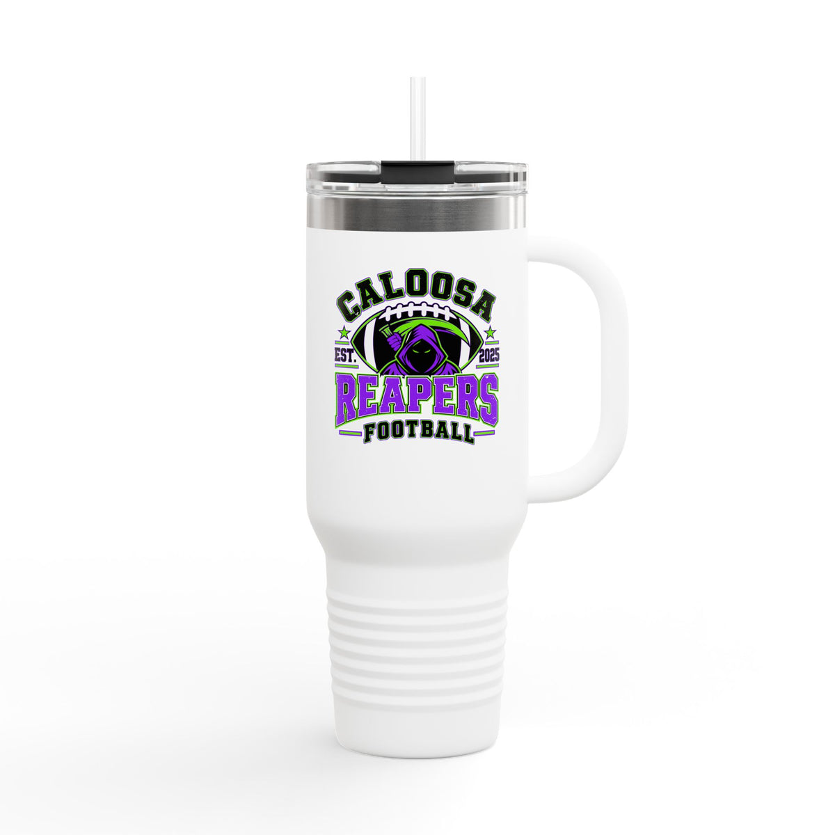 Caloosa Reapers Football Insulated Travel Mug (40 oz)