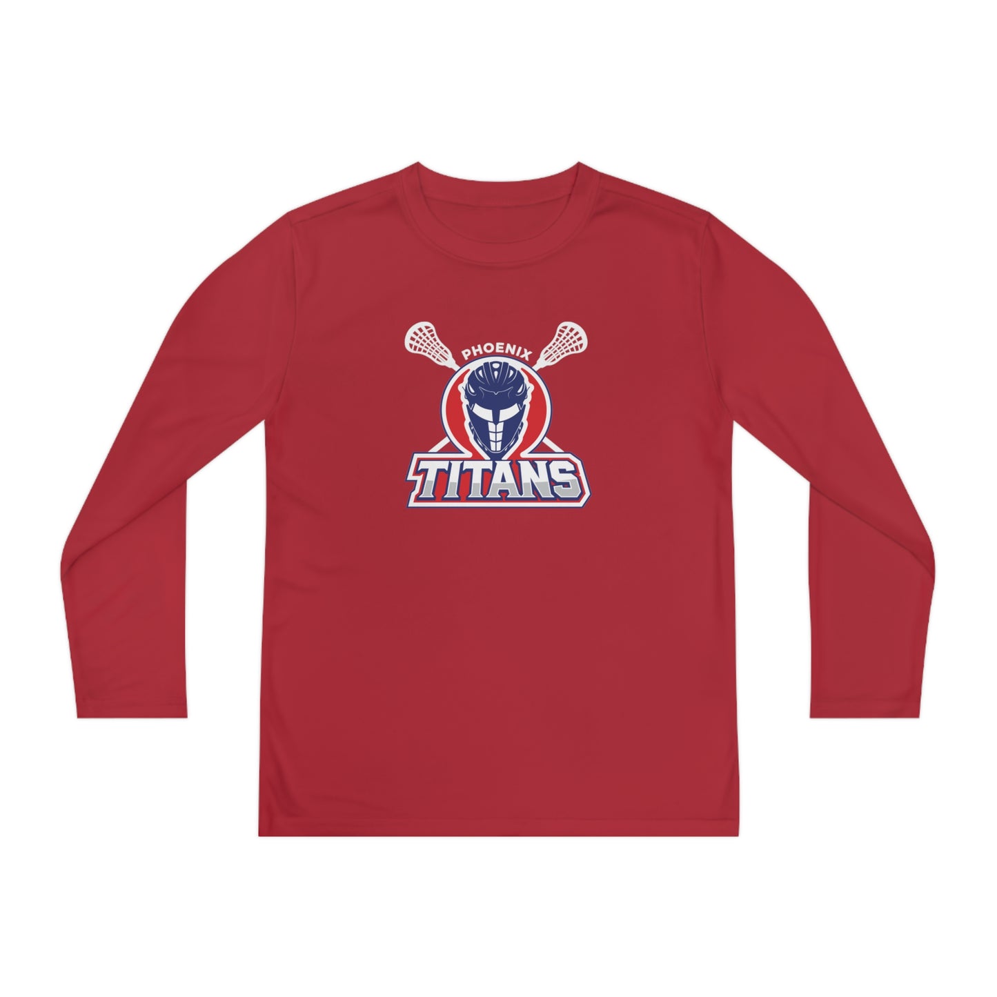 Youth Phoenix Lacrosse Sport-Tek Performance Long Sleeve