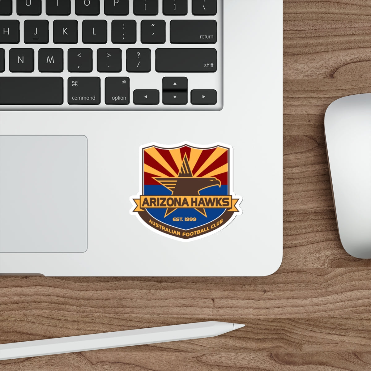 Arizona Hawks Australian Die-Cut Sticker