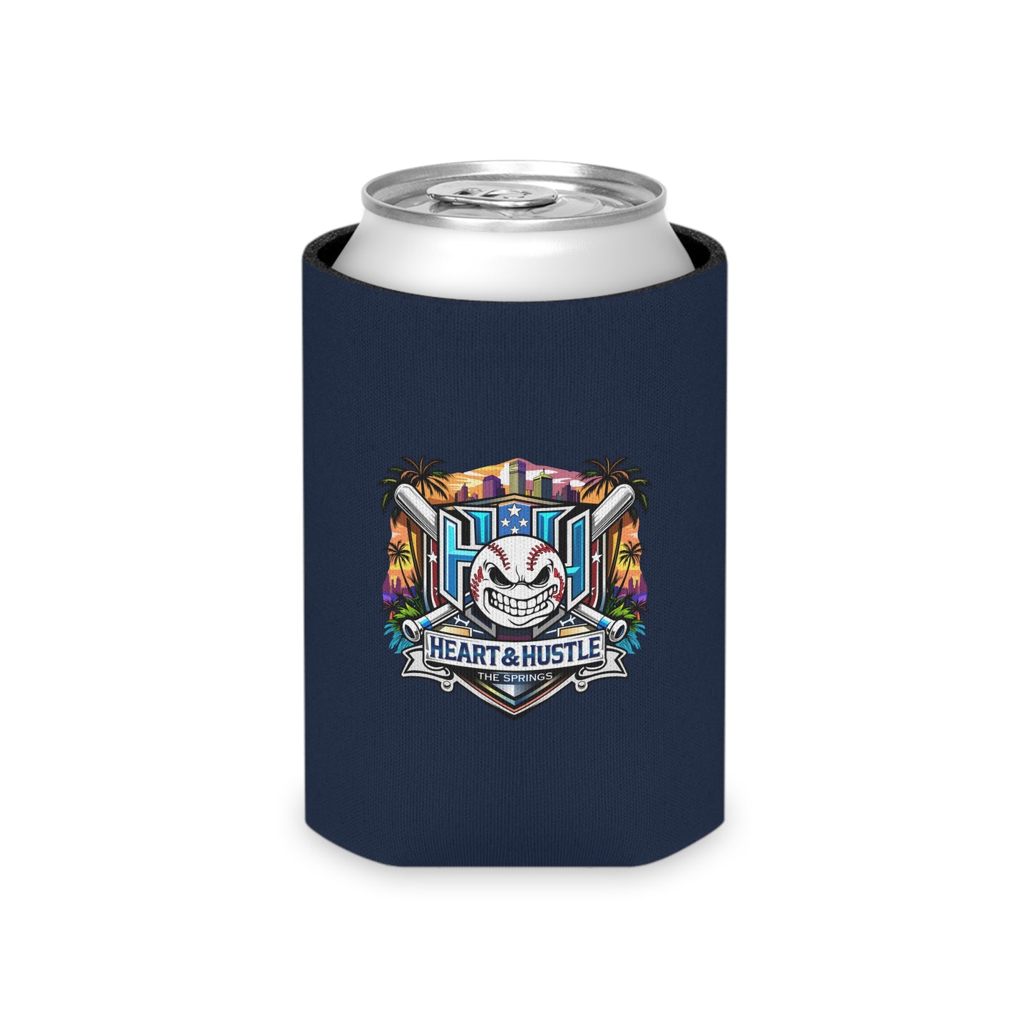 Heart and Hustle Baseball Can Cooler 3-pack
